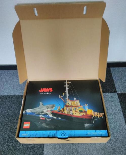 LEGO Ideas Jaws (21350) – Nieuw in Doos, Kinderen en Baby's, Speelgoed | Duplo en Lego, Nieuw, Lego, Complete set, Ophalen of Verzenden