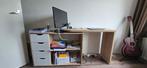 Versatile Bureau en stoel in zeer goede staat, Ophalen, Met wielen, Gebruikt, Bureau