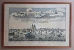 Hendrik de Leth. Amsterdam. Schepen. Nadruk., Antiek en Kunst, Kunst | Etsen en Gravures, Ophalen of Verzenden