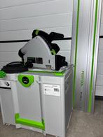 *** Te Koop Festool TS 55 FEBQ Plus ***, Invalzaag, Ophalen of Verzenden, Zo goed als nieuw, 30 tot 70 mm