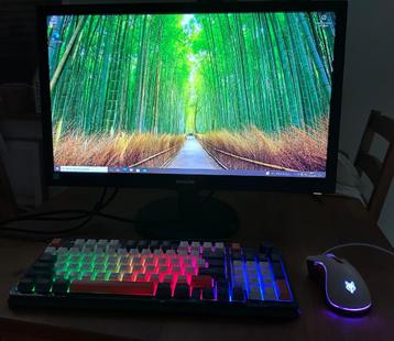 Game PC RTX 3050, i7, 32GB RAM, WIN10 Pro, SSD, HDD, monitor beschikbaar voor biedingen