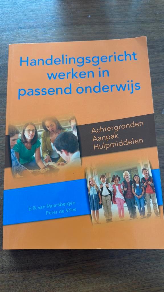 Handelingsgericht werken in passend onderwijs, Boeken, Wetenschap, Zo goed als nieuw, Sociale wetenschap, Ophalen of Verzenden