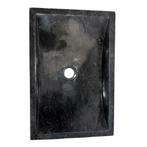 Wasbak | Wastafel | Marmer | 45x30x12 | Natuursteen | Grijs, Minder dan 50 cm, Wasbak of Wastafel, 25 tot 50 cm, Nieuw