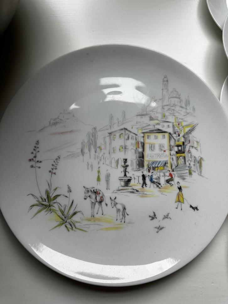 Vintage Eschenbach Bavaria servies – jaren ’50/’60, Antiek en Kunst, Antiek | Servies compleet, Ophalen of Verzenden