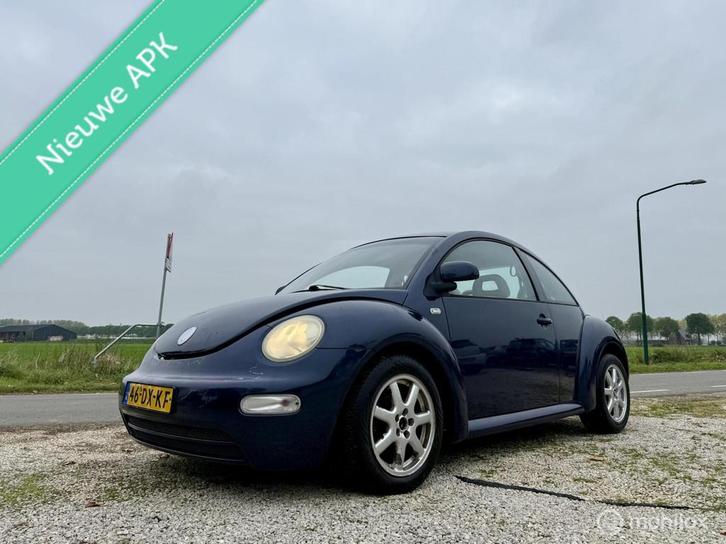 Volkswagen New Beetle 2.0, 139000 km, APK Okt 2026, Airco, Auto's, Volkswagen, Bedrijf, Te koop, Beetle (Kever), ABS, Airbags