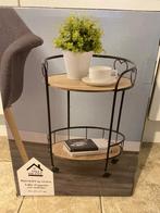 Bijzet tafeltje, Minder dan 55 cm, Metaal of Aluminium, Rond, Nieuw