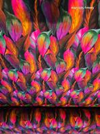 stenzo tricot multicolor leaves, Hobby en Vrije tijd, Stoffen en Lappen, 120 cm of meer, Nieuw, Ophalen of Verzenden, Katoen