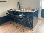 Koelkast, vaatwasser, slaapbank , bar eettafel en stoelen, Ophalen, Zo goed als nieuw, Vijf personen of meer, Rechthoekig