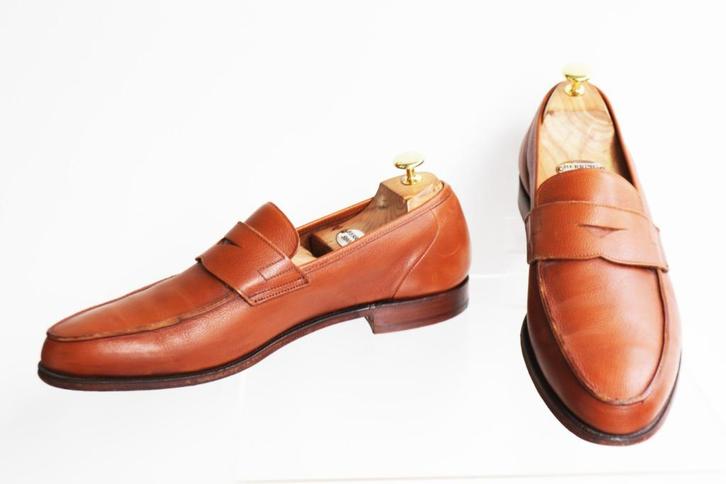 Crockett & Jones Selsey pennyloafer in maat 11 E = maat 45, Kleding | Heren, Schoenen, Zo goed als nieuw, Loafers, Overige kleuren