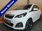 Peugeot 108 1.2 VTi Allure leer | 5 deurs | dealer ond | cam, Voorwielaandrijving, Euro 5, Gebruikt, Zwart