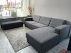 L shape bank, Ophalen, 75 tot 100 cm, Zo goed als nieuw, Stof