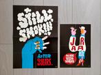 2 flyers ontworpen door Piet Parra, Antiek en Kunst, Ophalen of Verzenden