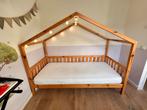 Leuk bedhuisje 90x200, Kinderen en Baby's, Kinderkamer | Bedden, Ophalen, 85 tot 100 cm, Zo goed als nieuw, Lattenbodem