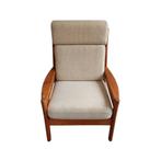 Vintage Dyrlund fauteuil, Ophalen, Gebruikt, Dyrlund, 75 tot 100 cm