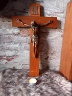 Antiek brocant kruisbeeld crucifix  nr2, Ophalen of Verzenden