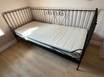 Bed te koop aangeboden zonder matras, Ophalen, 85 tot 100 cm, Zo goed als nieuw, Matras