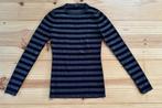 Top / Shirt Nikkie - Jolie - Zwart Zilver - Maat 38 / Small, Maat 38/40 (M), Zwart, Ophalen of Verzenden, Zo goed als nieuw
