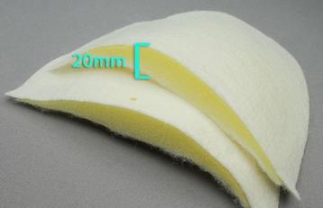 Schoudervullingen 100 paar mantelvulling beschikbaar voor biedingen