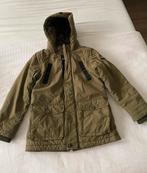 Scotch&Soda winterjas maat 128 groen met muts en sjaal, Ophalen of Verzenden, Zo goed als nieuw, Scotch & Soda, Jongen