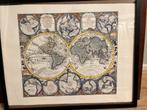 Old Italian map produced by a Florence artisan gallery, Antiek en Kunst, Ophalen