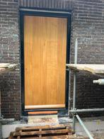 Eiken Buitendeur 211,5 x 1.00, Ophalen, Zo goed als nieuw, Buitendeur, 200 tot 215 cm