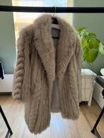 Echte saga fox bontjas (blauwvos), Kleding | Dames, Ophalen, Zo goed als nieuw, Maat 42/44 (L), Wit
