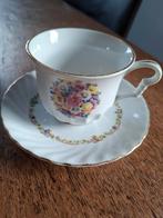 Vintage Schwarzenhammer Bavaria Kop en Schotel, Ophalen, Gebruikt, Porselein, Kop en/of schotel