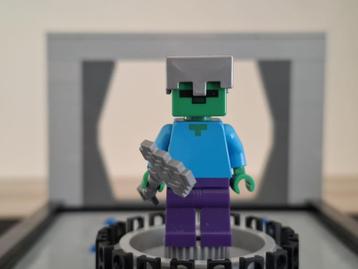 LEGO Minecraft - minifiguur - min131 - Zombie beschikbaar voor biedingen