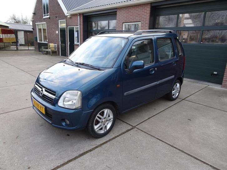 Opel Agila 1.2-16V Temptation, Auto's, Opel, Bedrijf, Te koop, Agila, ABS, Airbags, Airconditioning, Centrale vergrendeling, Dakrails