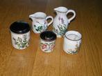 Voorraadpotten en mosterdpot van Villeroy and Boch, Gebruikt, Keramiek, Overige typen, Ophalen of Verzenden