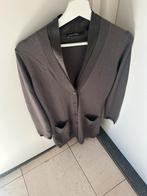 Marccain zijden cashmere vest maat 2, Verzenden, Zo goed als nieuw, Maat 38/40 (M), Beige