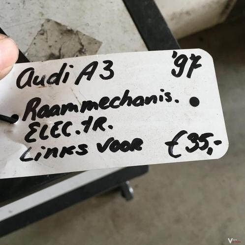 Audi A3  1997  Elektr Raamechanisme Linksvoor, Auto-onderdelen, Ruiten en Toebehoren, Gebruikt, Ophalen of Verzenden