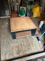 Salontafel 1 meter bij 1 meter, Ophalen, Vierkant, 50 tot 100 cm, Zo goed als nieuw