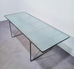 glazen eettafel Moment Ikea Niels Gammelgaard, Huis en Inrichting, Ophalen, Gebruikt, 50 tot 100 cm, Glas