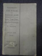 Goedkoope en Practische atlas van nederland, f.bruins ca1900, Nederland, Gelezen, Ophalen of Verzenden, Overige atlassen