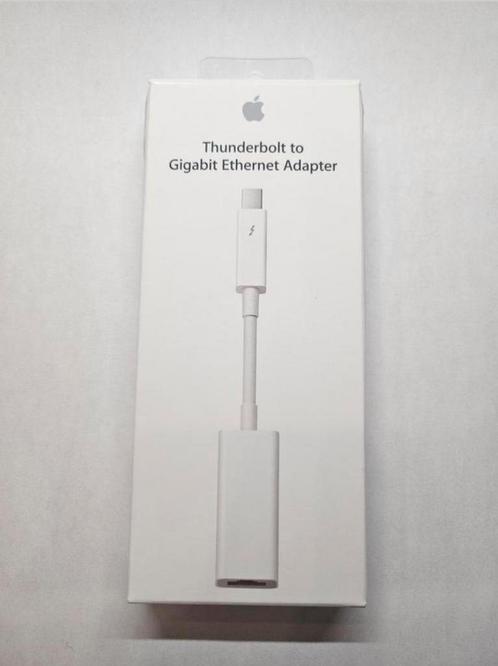 Originele Apple Thunderbolt Gigabit Ethernet Adapter MD463Z, Computers en Software, Pc- en Netwerkkabels, Ophalen of Verzenden