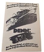 een orginele ww2 German panzerfaust manual in top staat, Verzamelen, Militaria | Tweede Wereldoorlog, Ophalen of Verzenden, Amerika