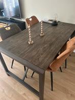 Eettafel Pronto Wonen 160x90 cm eikenhout, Ophalen, Eikenhout, 50 tot 100 cm, Zo goed als nieuw