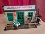 Oude Playmobil: Sheriff's office / Miners hotel + ONDERDELEN, Ophalen of Verzenden, Gebruikt