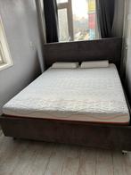 Compleet bed met mline matras, lattenbodems, Ophalen, Tweepersoons, Zo goed als nieuw, 200 cm