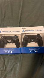 2 gloednieuwe playstation 4 controllers/ ps4 console zwart, Ophalen of Verzenden, Nieuw, Controller, PlayStation 4