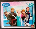 Disney puzzel Frozen 500 compleet, Ophalen of Verzenden, 500 t/m 1500 stukjes, Zo goed als nieuw, Legpuzzel