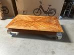 opiumtafel, Huis en Inrichting, Tafels | Salontafels, Gebruikt, 100 tot 150 cm, Teakhout, Minder dan 50 cm