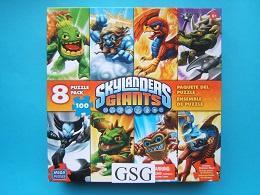 Skylanders Giants 8x 100 st nr. 51133EAG-01, Kinderen en Baby's, Speelgoed | Kinderpuzzels, Nieuw, 6 jaar of ouder, Meer dan 50 stukjes