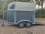 Mooie 1,5 paards Bockmann aluminium bodem, Dieren en Toebehoren, Ophalen, Gebruikt, Aluminium, 2-paards trailer