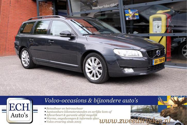 Volvo V70 D3 150 pk Aut. Dynamic Edition, Schuifdak, Leer, T, Auto's, Volvo, Bedrijf, Te koop, V70, ABS, Achteruitrijcamera, Airbags