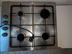 4 pits gas kookplaat inbouw, Ophalen, Gebruikt, 4 kookzones, Inbouw