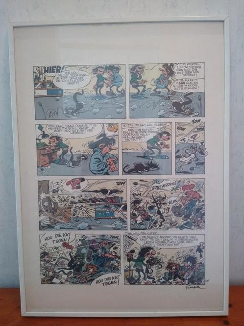 Guust Flater, plaat 625, formaat: 50 x 64,5 cm, Verzamelen, Stripfiguren, Nieuw, Plaatje, Poster of Sticker, Guust of Robbedoes