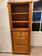 Degelijke teakhouten ladekast, Huis en Inrichting, Ophalen, 5 laden of meer, Zo goed als nieuw, 150 tot 200 cm