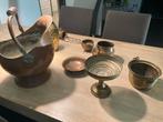 Collectie Koperen Potjes en Decoratie, Antiek en Kunst, Antiek | Koper en Brons, Ophalen of Verzenden, Koper